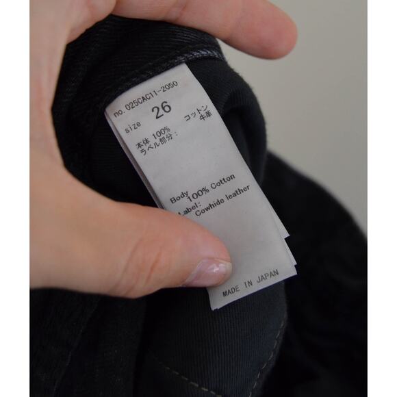 Moussy Jeans Vintage Staley Tapered Rigid Black Size 26 - Picture 3 of 6